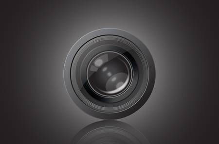 Lens vector imageのイラスト素材