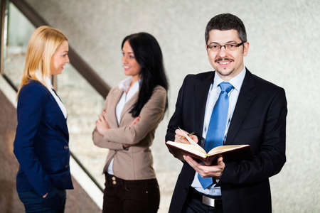Business people at workの写真素材