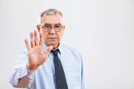 Stop corruption!の写真素材