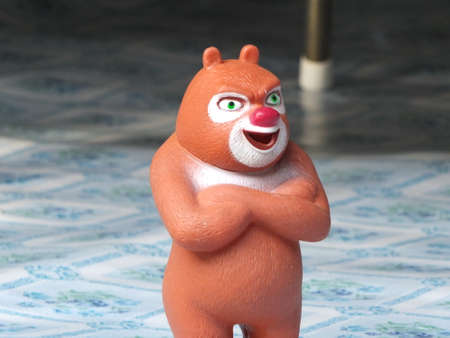 angry dollの写真素材