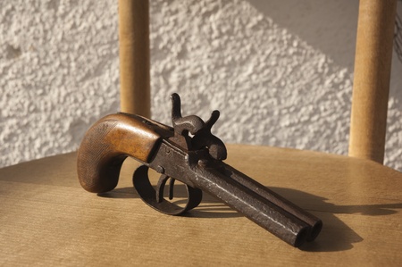 old gunの写真素材