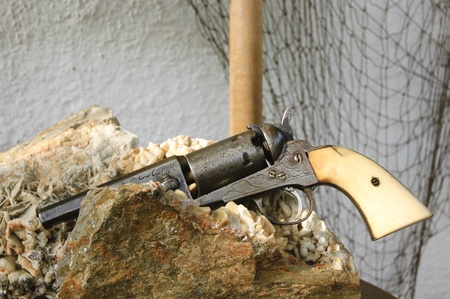 old gunの写真素材