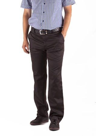 man in trousersの写真素材