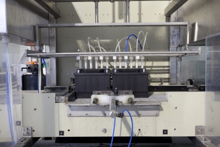 conveyor belt battery production