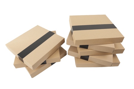 cardboard boxesの写真素材