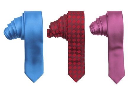 tie isolatedの写真素材