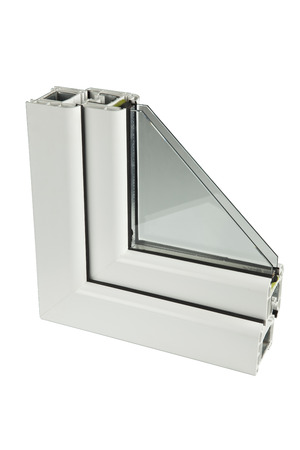 The sample PVC of a window