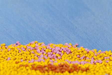 plastic granules  close up backgroungの写真素材