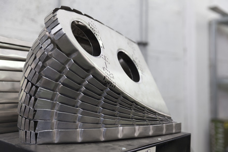 tin workshop, making airplane parts