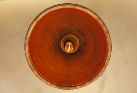 vintage lamp with old bulbの写真素材