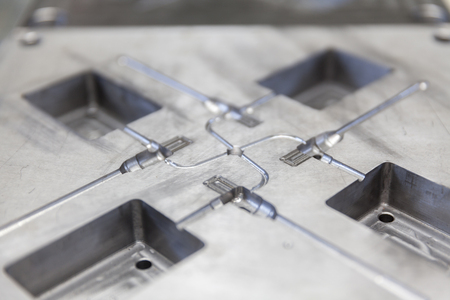 Metal tool for molding rubber productsの写真素材