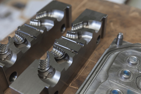 Metal tool for molding rubber productsの写真素材