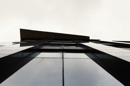 modern building, abstract gemetric background