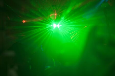 abstract lighting background in night clubの写真素材