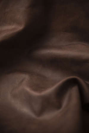 brown tanned leather, abstract background, close upの写真素材