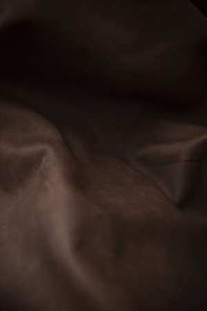 brown tanned leather, abstract background, close upの写真素材