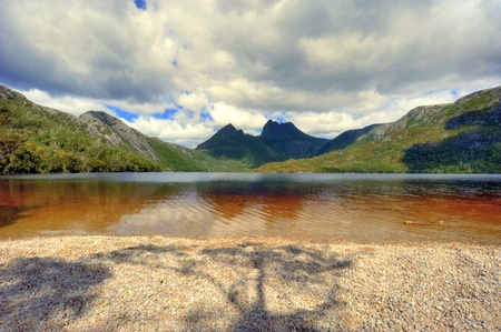 Dove Lake, Tasmania.の写真素材