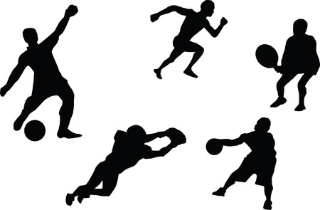 Sport activity illustration vectorのイラスト素材