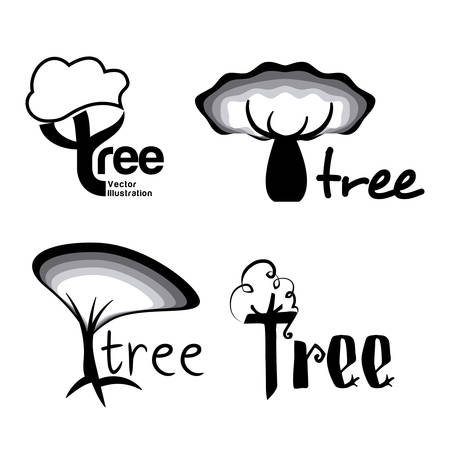 Ecology design over white background, vector illustrationのイラスト素材