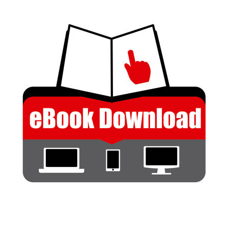 eBook design over white background, vector illustrationのイラスト素材