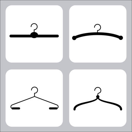 Hanger design over gray background, vector illustrationのイラスト素材