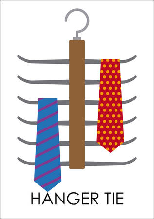 Hanger design over white background, vector illustrationのイラスト素材