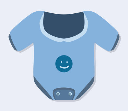 Baby design over white background, illustrationのイラスト素材