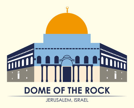 Israel design over white background, illustrationのイラスト素材