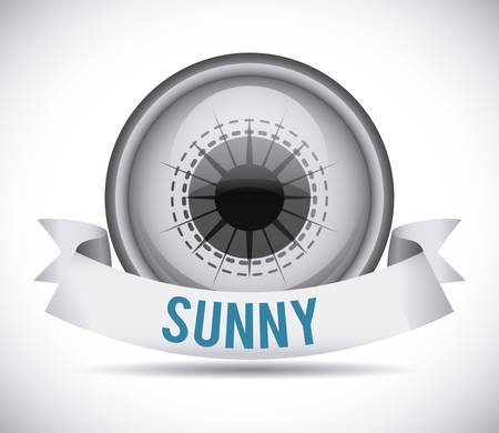 Weather design over gray background, vector illustrationのイラスト素材