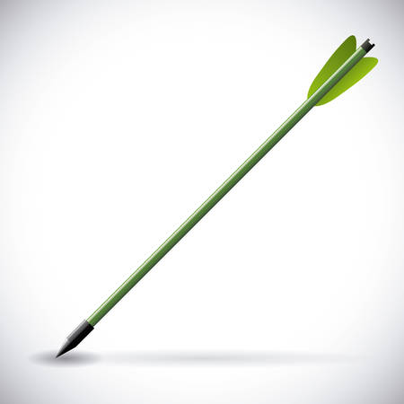 arrows design over gray background vector illustrationのイラスト素材