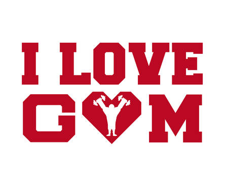 gym design over white background vector illustrationのイラスト素材