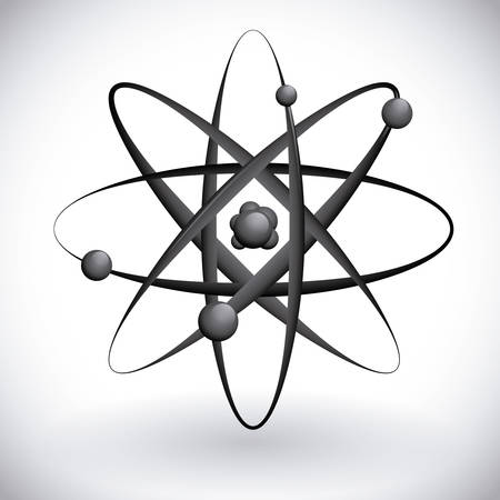 science design over gray background vector illustrationのイラスト素材