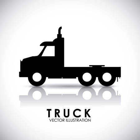 truck icon design , illustrationのイラスト素材