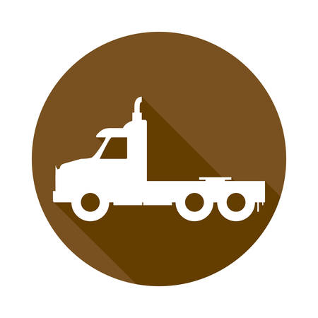 truck icon design , illustrationのイラスト素材