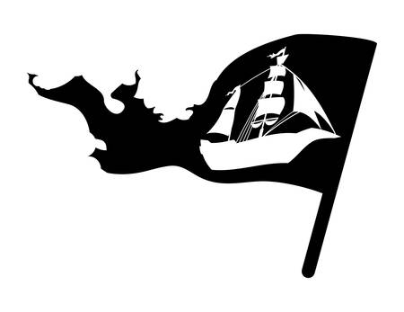 boat graphic design , illustrationのイラスト素材