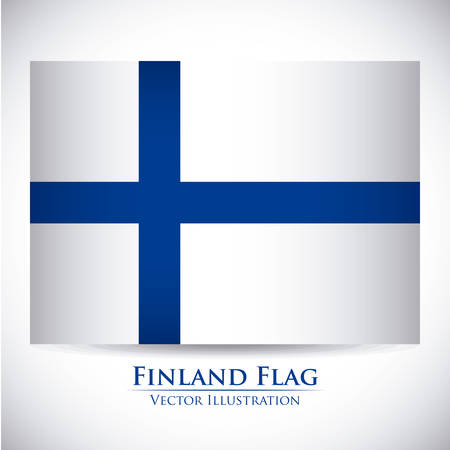 Finland graphic design , illustrationのイラスト素材