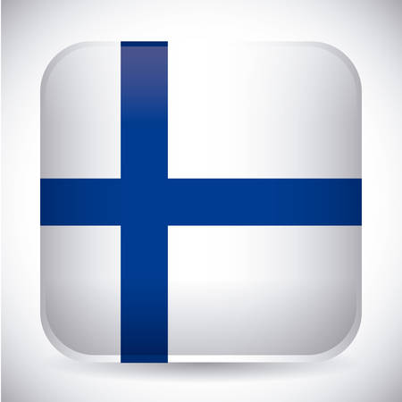 Finland graphic design , illustrationのイラスト素材
