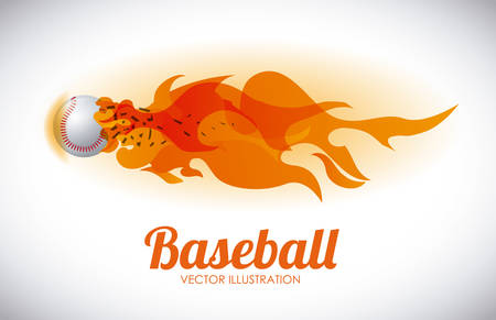 baseball graphic design , illustrationのイラスト素材