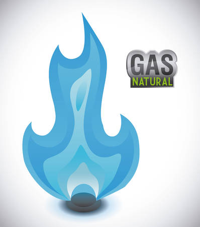 gas natural graphic design , illustrationのイラスト素材