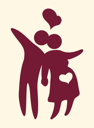 family graphic design , vector illustrationのイラスト素材