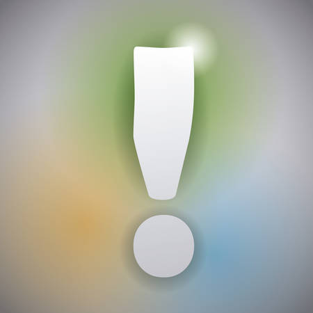alert symbol graphic design , vector illustrationのイラスト素材