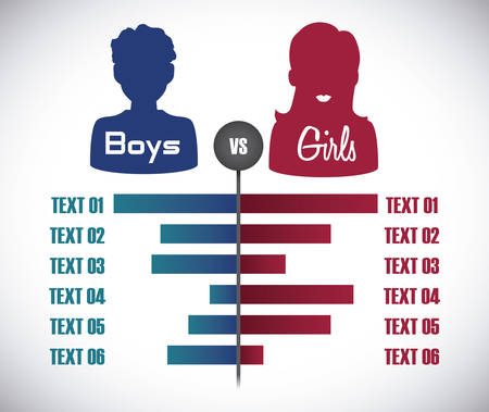 statistics graphic design , vector illustrationのイラスト素材