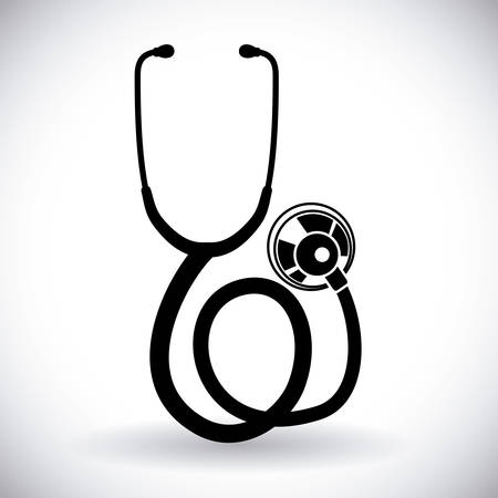 stethoscope graphic design , vector illustrationのイラスト素材
