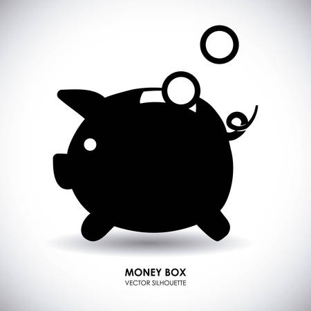 saving money graphic design , vector illustrationのイラスト素材