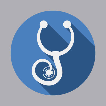 stethoscope graphic design , vector illustrationのイラスト素材