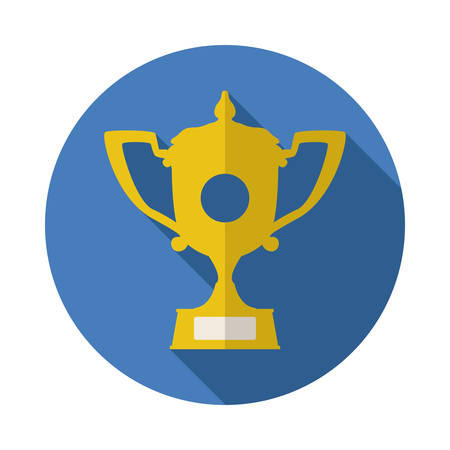 trophy graphic design , vector illustrationのイラスト素材