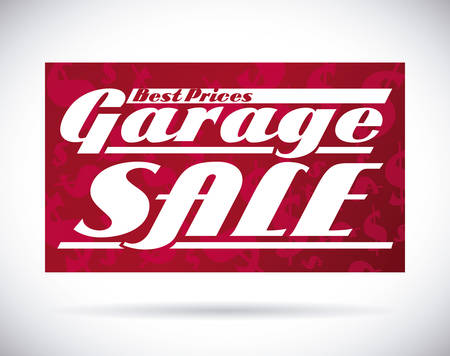 garage sale  design , vector illustrationのイラスト素材
