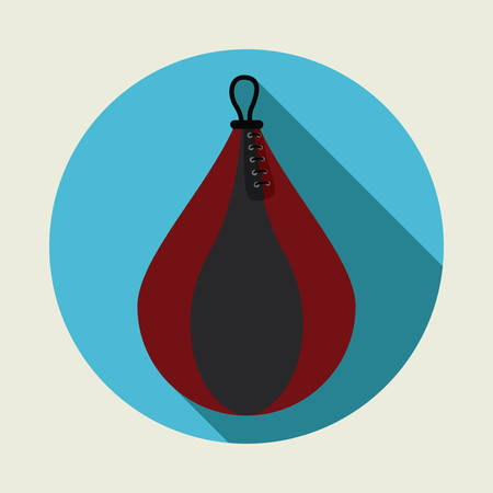 boxing label design, vector illustration eps10 graphicのイラスト素材