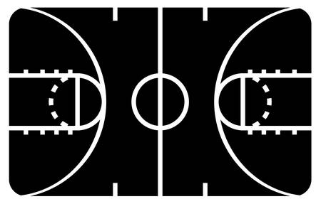 basketball poster design, vector illustration のイラスト素材