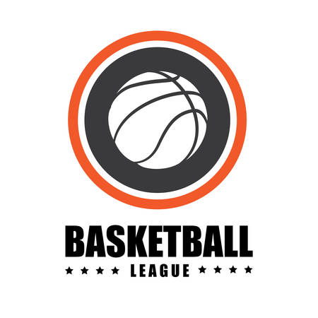 basketball poster design, vector illustration のイラスト素材